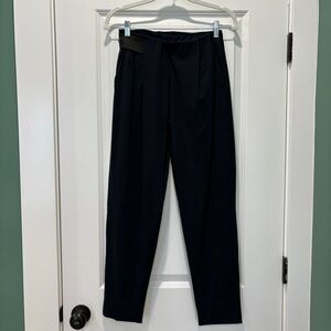 ADAY Black Tailored High-Waist Pants